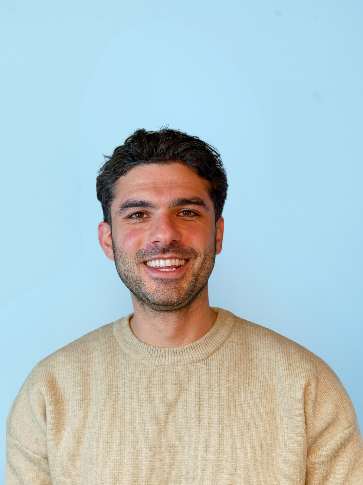 Portret van Mathyos Garabet, Team Manager van Morgan Black, specialisatie Data & AI